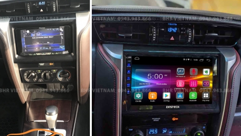 Màn hình DVD Android liền camera 360 xe Toyota Fortuner 2017 - nay | Zestech Z800 Pro+